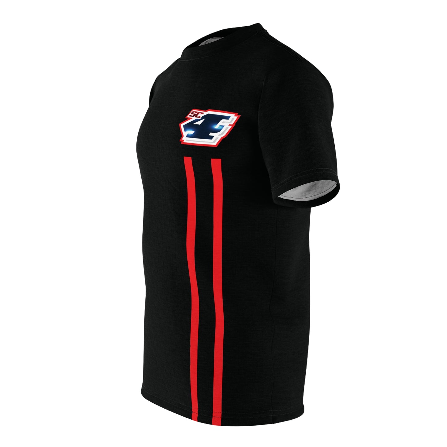 Shane Crain Racing Style Unisex Tee, Stylish Graphic Tee, Sporty AOP Shirt, Casual Everyday Wear, Perfect Gift for Race Fans, Comfortable Fitness Outfit