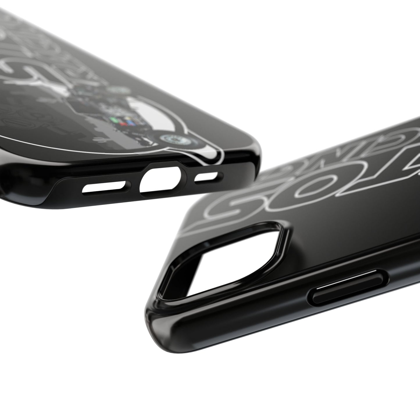 STOS Racing-Themed Tough Phone Cases, Durable Racing Phone Cover, Motorsport Accessories, Gifting for Car Enthusiasts, Sturdy Phone Protection