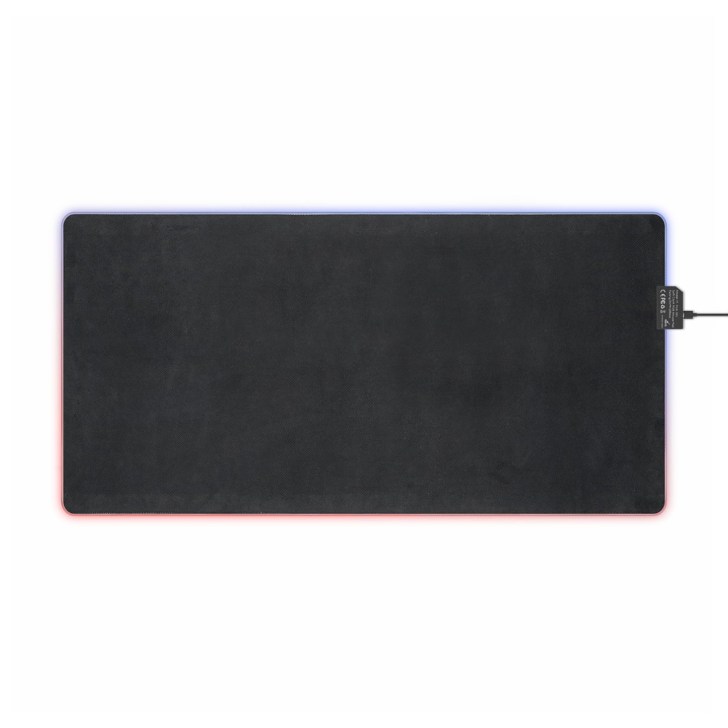 Racing M4 LED Gaming Mouse Pad — RGB Illuminated Extended Desk Mat with Sports Car Design