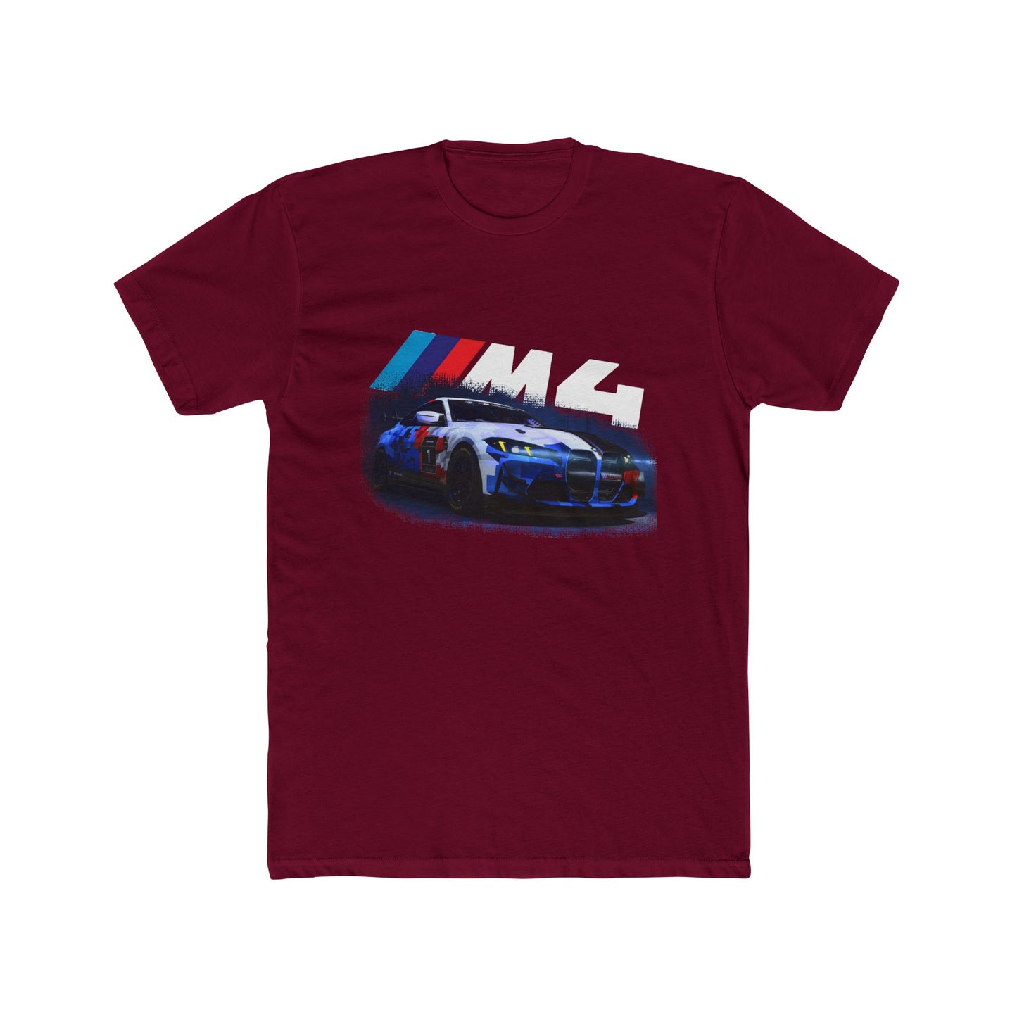 BMW M4 Racing Tee — Sport Car Graphic Crewneck