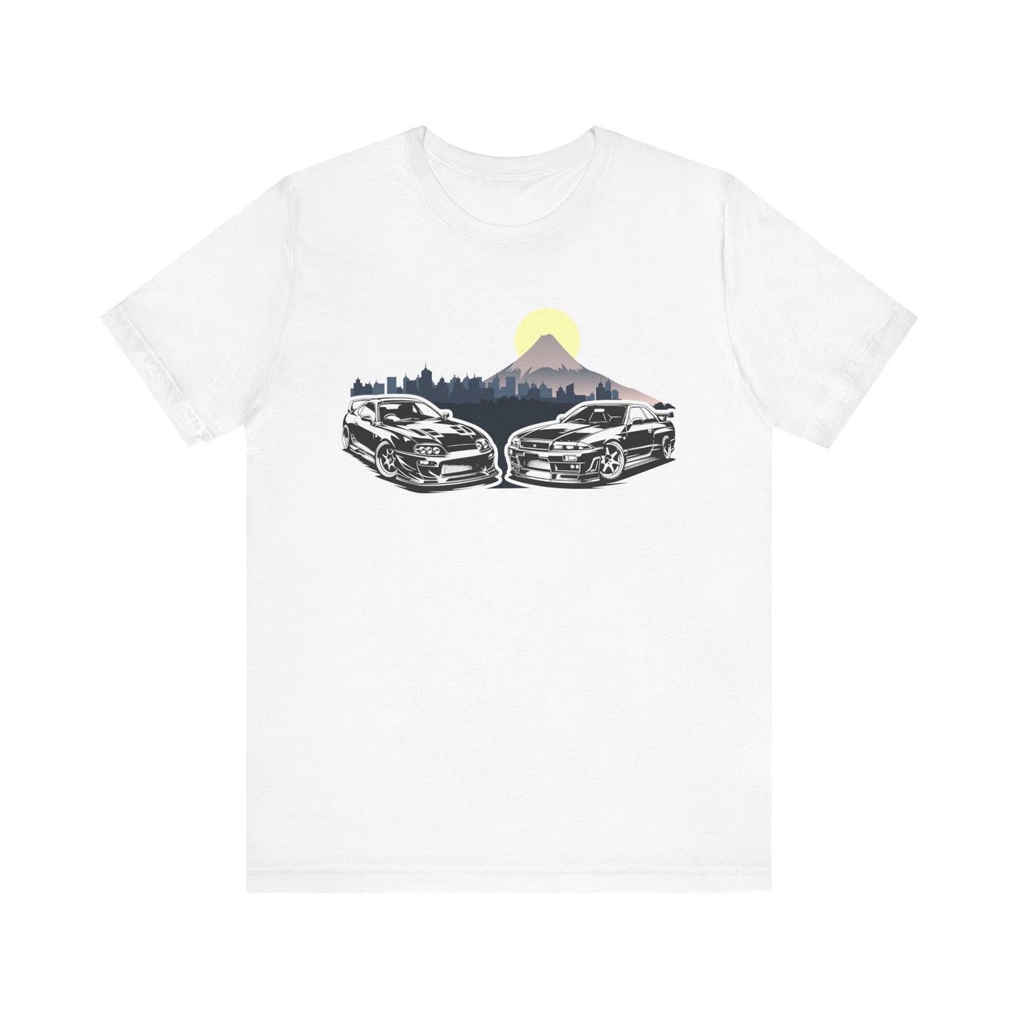 Supra & Skyline Themed Enthusiast Tee | Perfect for Road Trips, Car Shows, Father's Day, Birthdays, Casual Wear