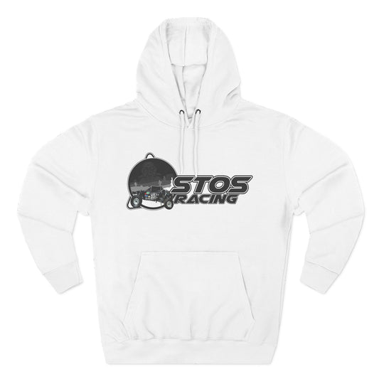 Stos Racing Hoodie - Perfect for Motorsports Fans, Casual Wear, Gifts, and Racing Events, Cozy Fleece