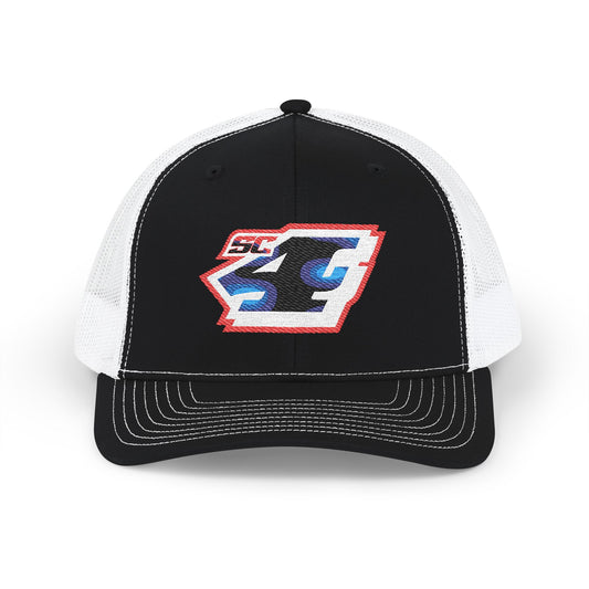 Shane Crain Stylish Snapback Trucker Cap for Casual Days, Embroidered Cap for Outdoor Fun, Summer Hat, Gift for Him, Retro Style
