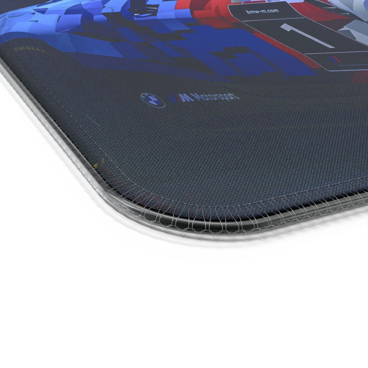 LED Racing Wireless Charging Mouse Pad — RGB Desk Mat with Fast Qi Charger