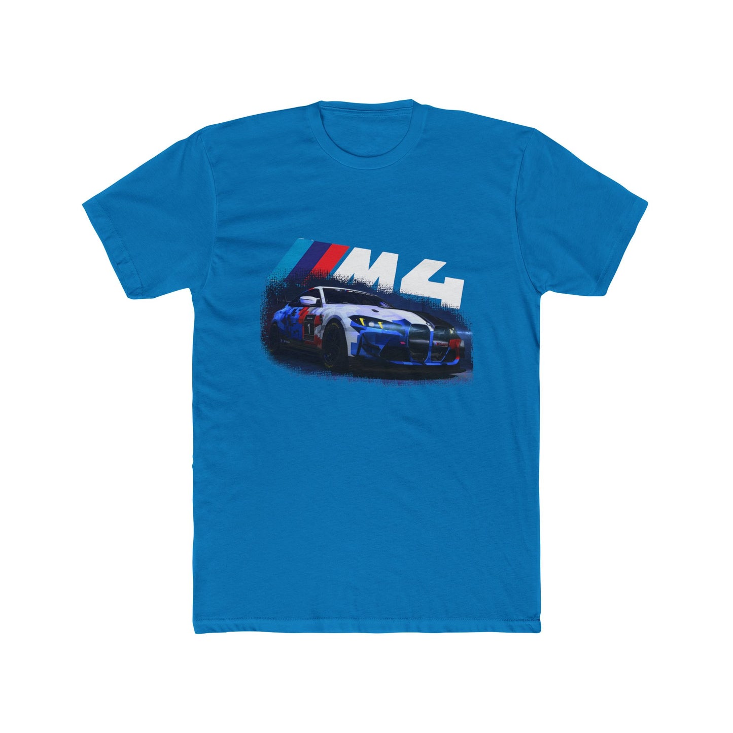 BMW M4 Racing Tee — Sport Car Graphic Crewneck