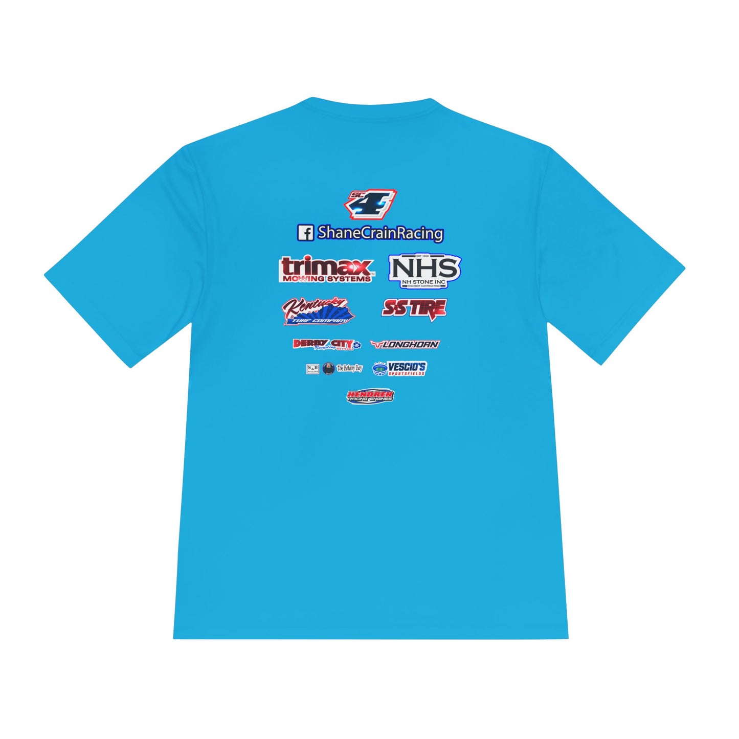 Shane Crain Unisex Moisture Wicking Tee, Breathable Sportswear, Activewear Shirt, Fitness Tee, Gym Apparel, Outdoor Top