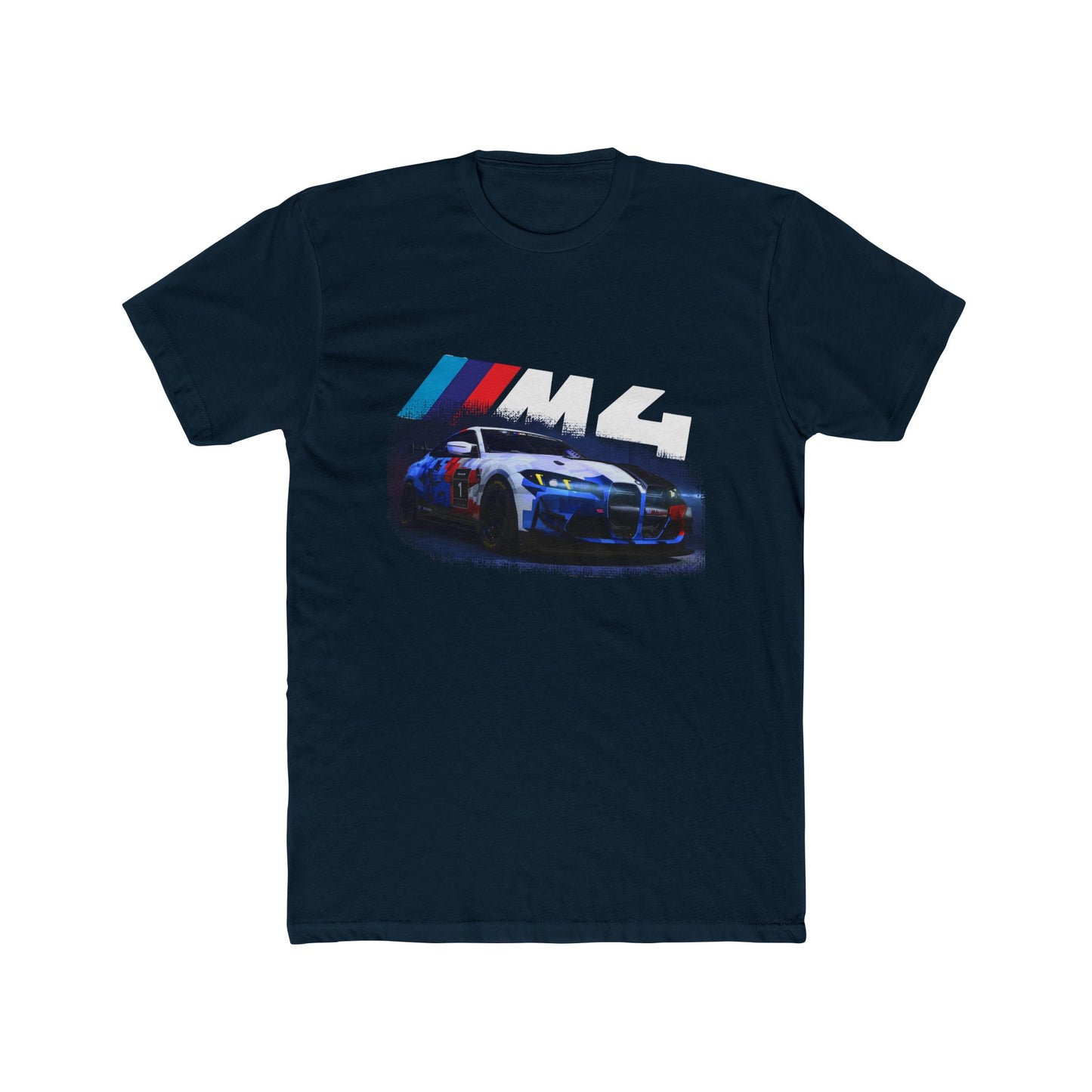BMW M4 Racing Tee — Sport Car Graphic Crewneck