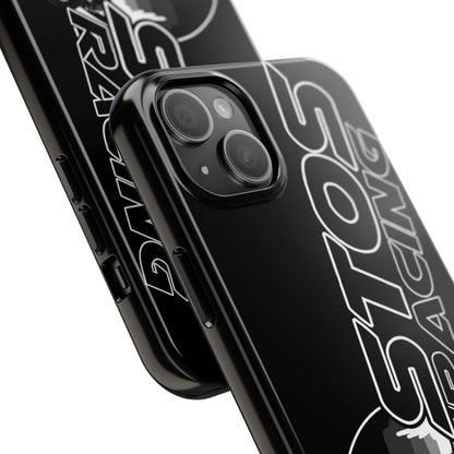 STOS Racing-Themed Tough Phone Cases, Durable Racing Phone Cover, Motorsport Accessories, Gifting for Car Enthusiasts, Sturdy Phone Protection