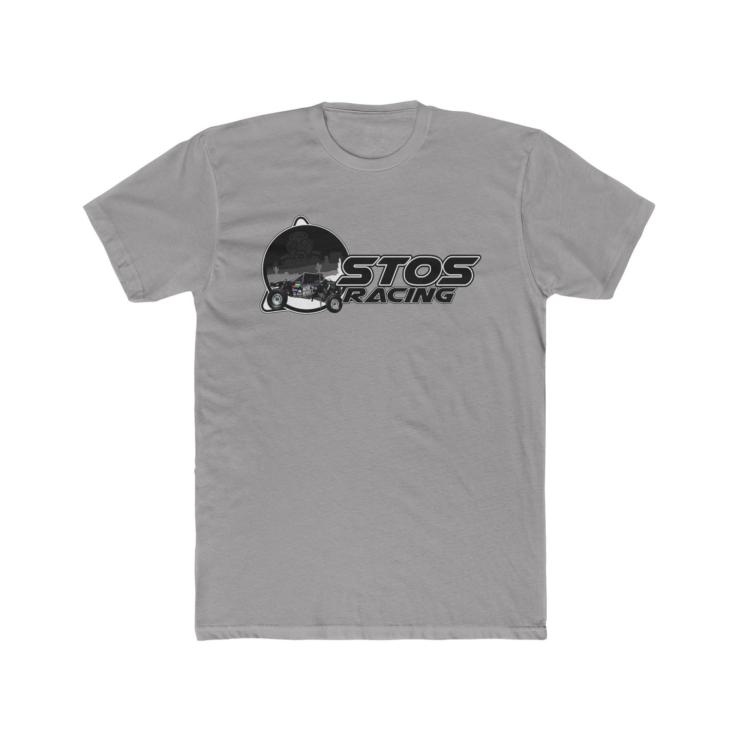 Stos Racing -Inspired Unisex Cotton Crew Tee, Perfect for Motorsport Fans, Car Enthusiasts, Birthday Gifts, Casual Wear, Sports Events