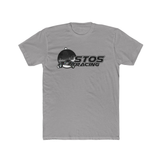 Stos Racing -Inspired Unisex Cotton Crew Tee, Perfect for Motorsport Fans, Car Enthusiasts, Birthday Gifts, Casual Wear, Sports Events