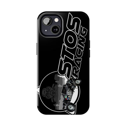 STOS Racing-Themed Tough Phone Cases, Durable Racing Phone Cover, Motorsport Accessories, Gifting for Car Enthusiasts, Sturdy Phone Protection