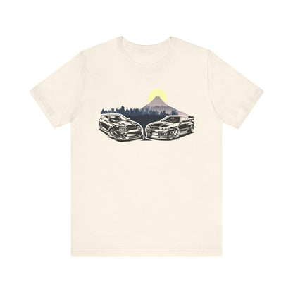 Supra & Skyline Themed Enthusiast Tee | Perfect for Road Trips, Car Shows, Father's Day, Birthdays, Casual Wear