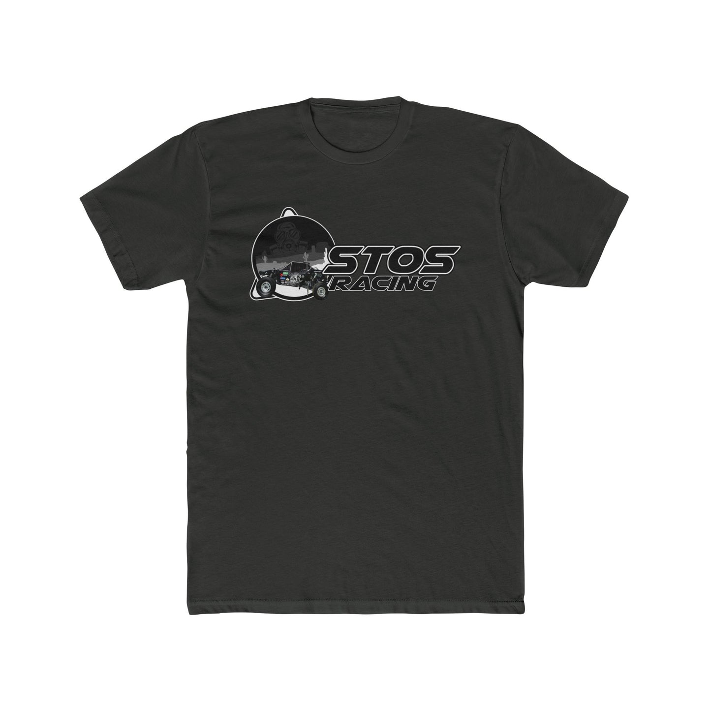 Stos Racing -Inspired Unisex Cotton Crew Tee, Perfect for Motorsport Fans, Car Enthusiasts, Birthday Gifts, Casual Wear, Sports Events
