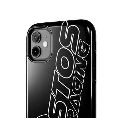 STOS Racing-Themed Tough Phone Cases, Durable Racing Phone Cover, Motorsport Accessories, Gifting for Car Enthusiasts, Sturdy Phone Protection