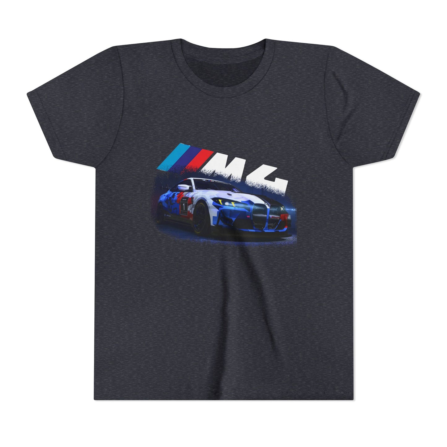 Youth BMW M4 Racing Tee – Kids Car Enthusiast Shirt