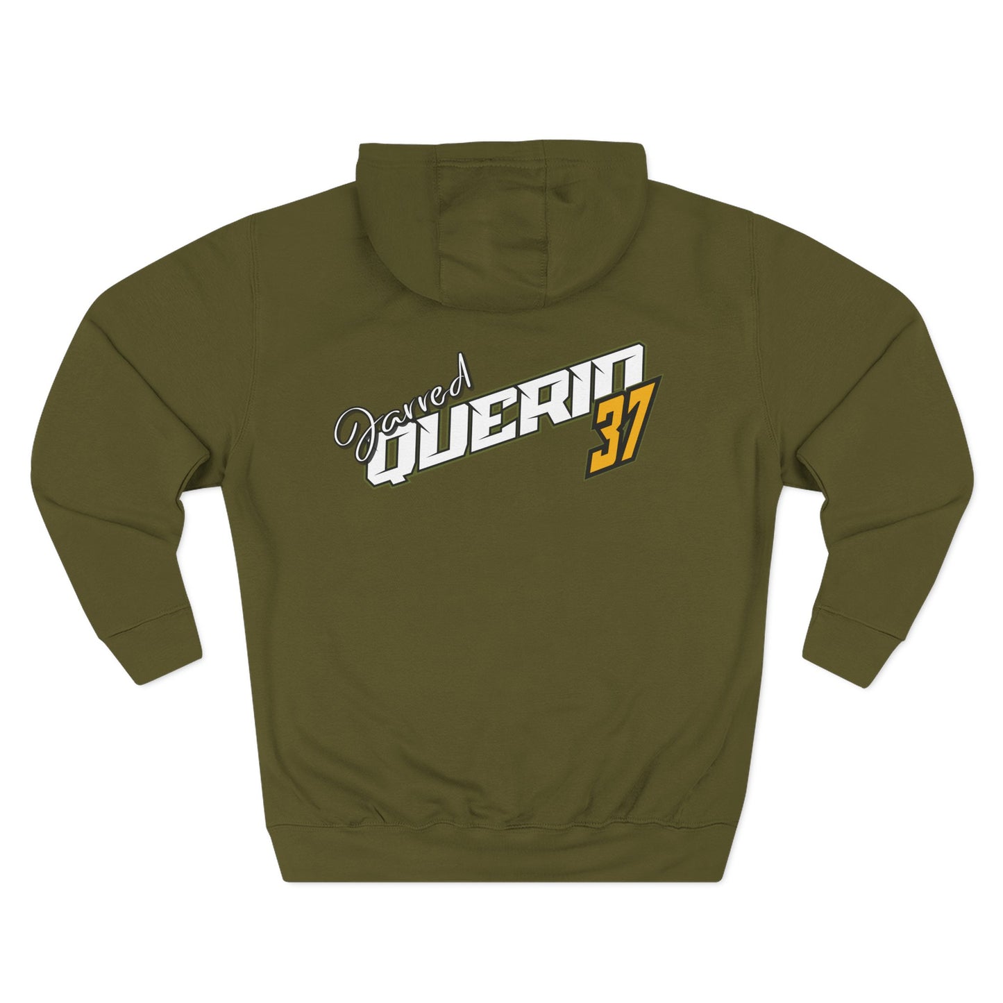 Jarred Querio Hoodie — Retro Racing 'Avantis' Script with 'Daren 37' Back Graphic