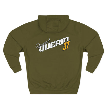 Jarred Querio Hoodie — Retro Racing 'Avantis' Script with 'Daren 37' Back Graphic