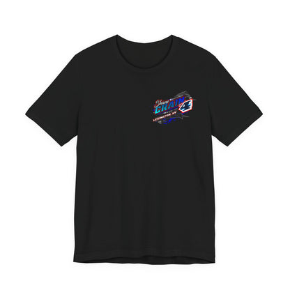 Shane Crain Racing Enthusiast Tee, Unisex Jersey Short Sleeve Shirt for Fans, Motorsport Gift, Race Day Apparel, Cool Graphic Tee, Shane Crain Design