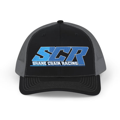 Shane Crain Stylish Snapback Trucker Cap for Casual Days, Embroidered Cap for Outdoor Fun, Summer Hat, Gift for Him, Retro Style