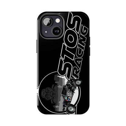 STOS Racing-Themed Tough Phone Cases, Durable Racing Phone Cover, Motorsport Accessories, Gifting for Car Enthusiasts, Sturdy Phone Protection