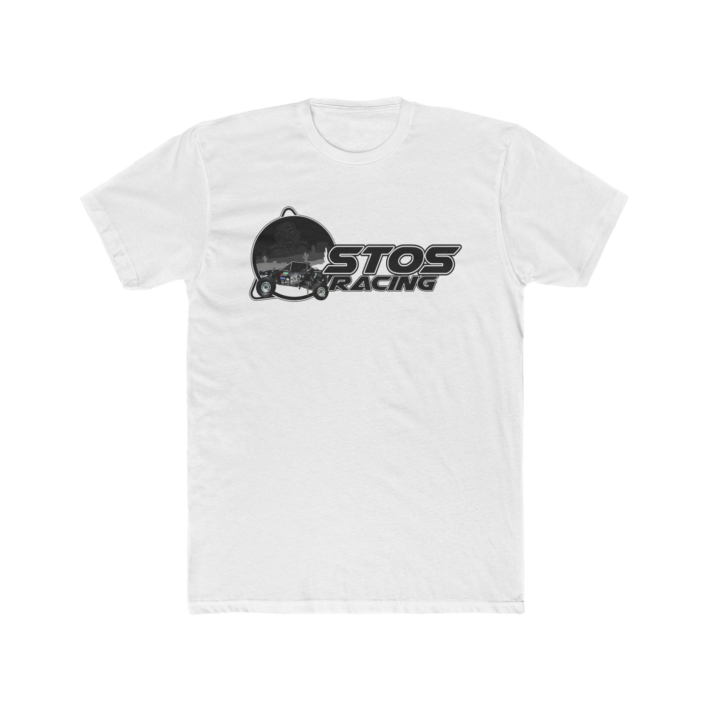 Stos Racing -Inspired Unisex Cotton Crew Tee, Perfect for Motorsport Fans, Car Enthusiasts, Birthday Gifts, Casual Wear, Sports Events
