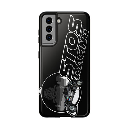 STOS Racing-Themed Tough Phone Cases, Durable Racing Phone Cover, Motorsport Accessories, Gifting for Car Enthusiasts, Sturdy Phone Protection