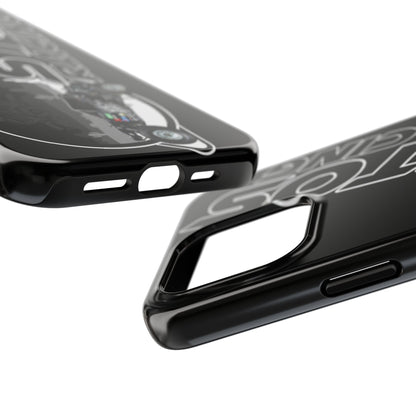 STOS Racing-Themed Tough Phone Cases, Durable Racing Phone Cover, Motorsport Accessories, Gifting for Car Enthusiasts, Sturdy Phone Protection