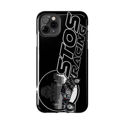STOS Racing-Themed Tough Phone Cases, Durable Racing Phone Cover, Motorsport Accessories, Gifting for Car Enthusiasts, Sturdy Phone Protection
