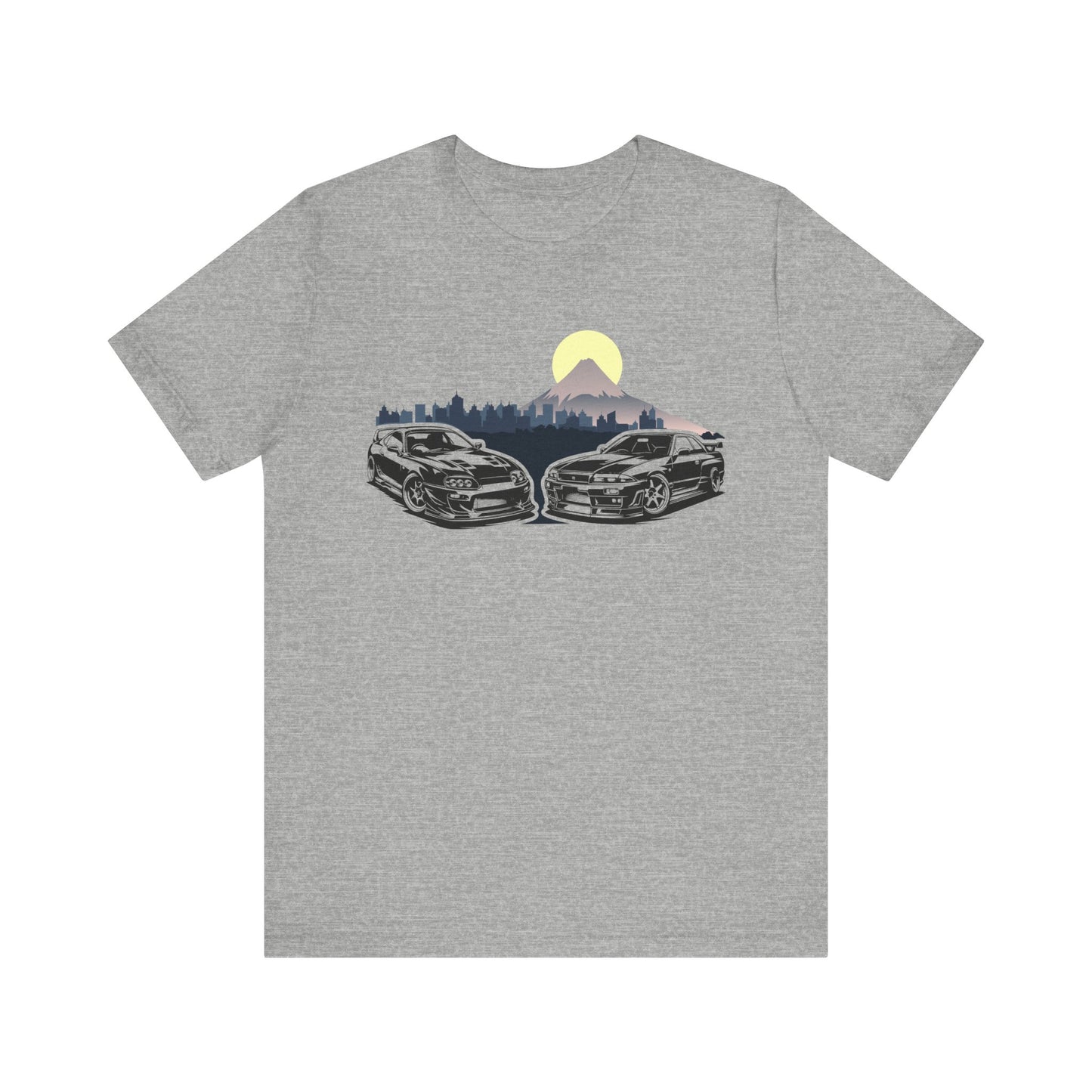 Supra & Skyline Themed Enthusiast Tee | Perfect for Road Trips, Car Shows, Father's Day, Birthdays, Casual Wear