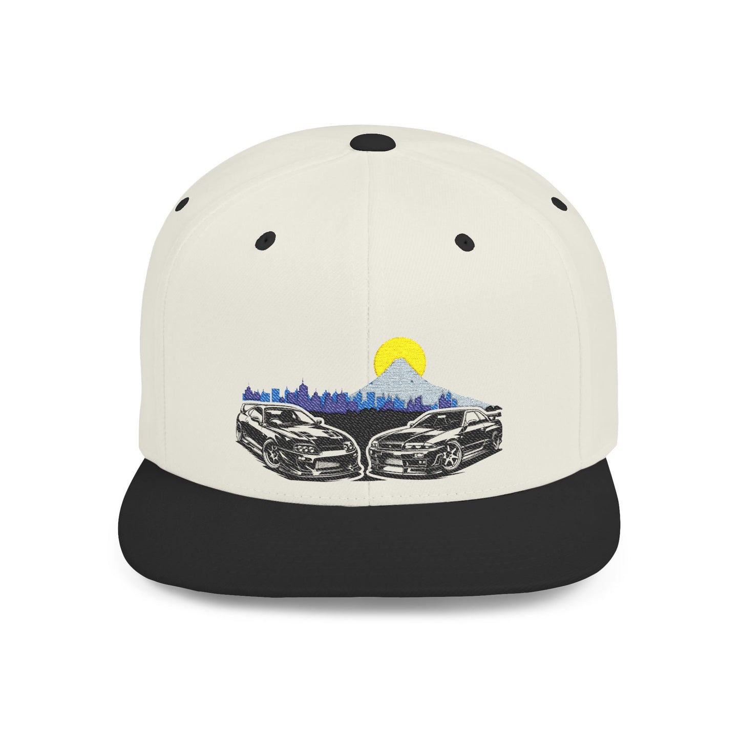 Supra & Skyline Tokyo Flat Bill Snapback