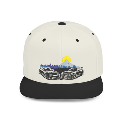 Supra & Skyline Tokyo Flat Bill Snapback
