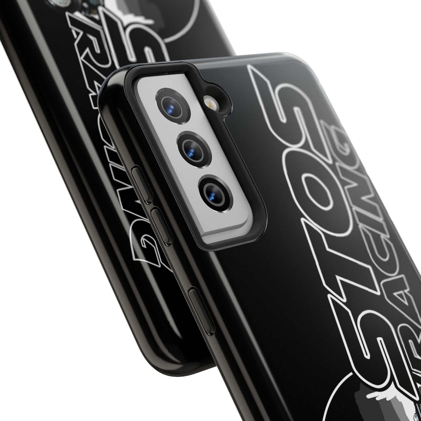 STOS Racing-Themed Tough Phone Cases, Durable Racing Phone Cover, Motorsport Accessories, Gifting for Car Enthusiasts, Sturdy Phone Protection
