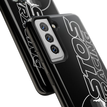 STOS Racing-Themed Tough Phone Cases, Durable Racing Phone Cover, Motorsport Accessories, Gifting for Car Enthusiasts, Sturdy Phone Protection