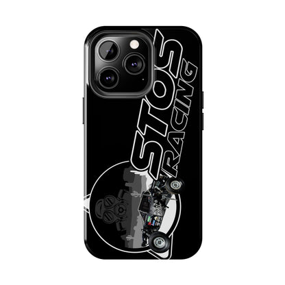 STOS Racing-Themed Tough Phone Cases, Durable Racing Phone Cover, Motorsport Accessories, Gifting for Car Enthusiasts, Sturdy Phone Protection