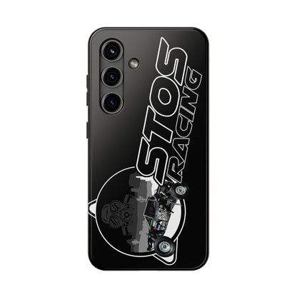 STOS Racing-Themed Tough Phone Cases, Durable Racing Phone Cover, Motorsport Accessories, Gifting for Car Enthusiasts, Sturdy Phone Protection