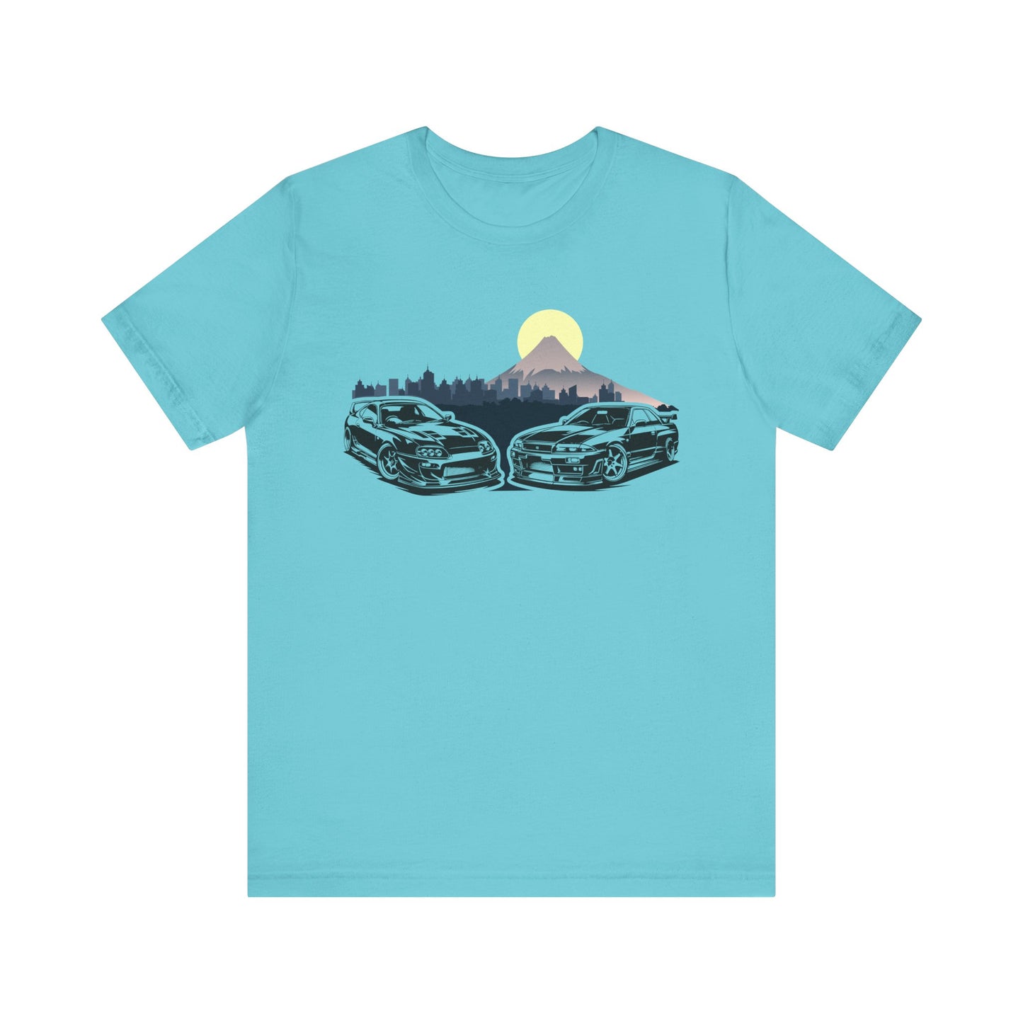 Supra & Skyline Themed Enthusiast Tee | Perfect for Road Trips, Car Shows, Father's Day, Birthdays, Casual Wear