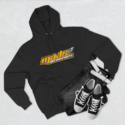 Jarred Querio Hoodie — Retro Racing 'Avantis' Script with 'Daren 37' Back Graphic