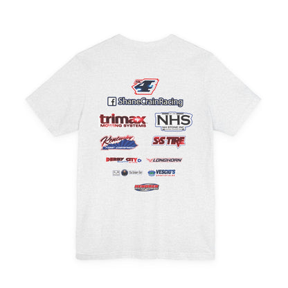 Shane Crain Racing Unisex Tee - Perfect for Race Fans, Casual Wear, Gifts for Drivers or Racing Enthusiasts
