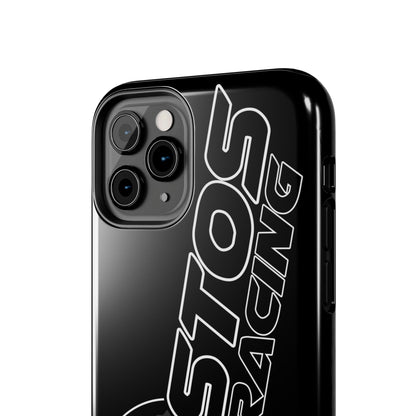 STOS Racing-Themed Tough Phone Cases, Durable Racing Phone Cover, Motorsport Accessories, Gifting for Car Enthusiasts, Sturdy Phone Protection