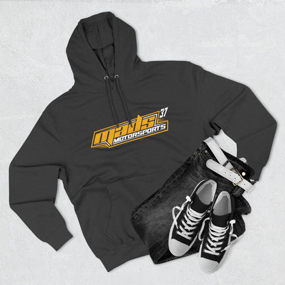 Jarred Querio Hoodie — Retro Racing 'Avantis' Script with 'Daren 37' Back Graphic