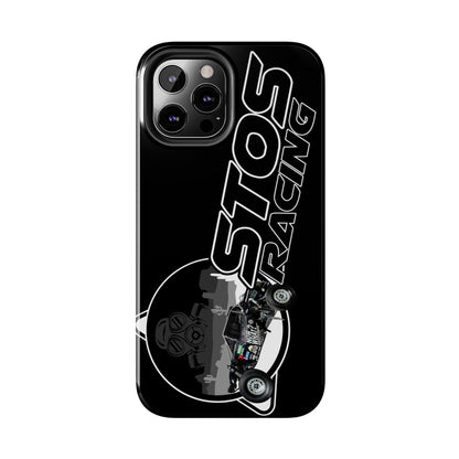 STOS Racing-Themed Tough Phone Cases, Durable Racing Phone Cover, Motorsport Accessories, Gifting for Car Enthusiasts, Sturdy Phone Protection