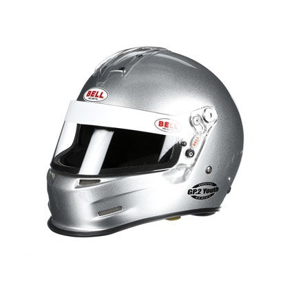 GP2 Youth Helmet Silver SFI24.1-15