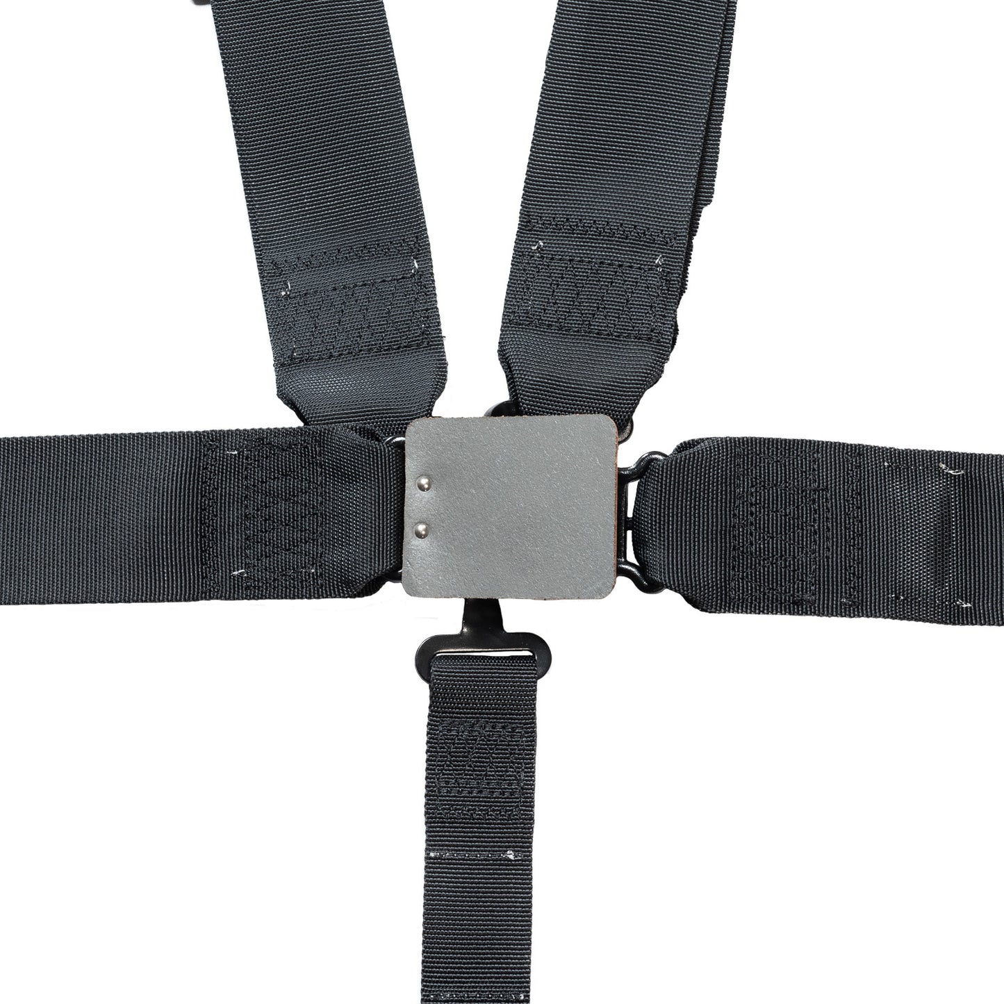 Race Seat Harness Black 3/2 Shoulder 3 5 Point Pull Up (In)