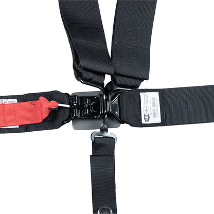 Race Seat Harness Black 3"/2" Ratchet Left 5 Point