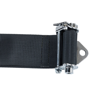Race Seat Harness Black 3"/2" Ratchet Left 5 Point