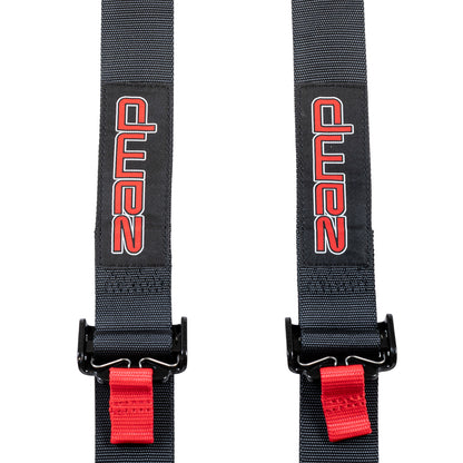 Race Seat Harness Black 2x2 5 Point Pull Up (In)