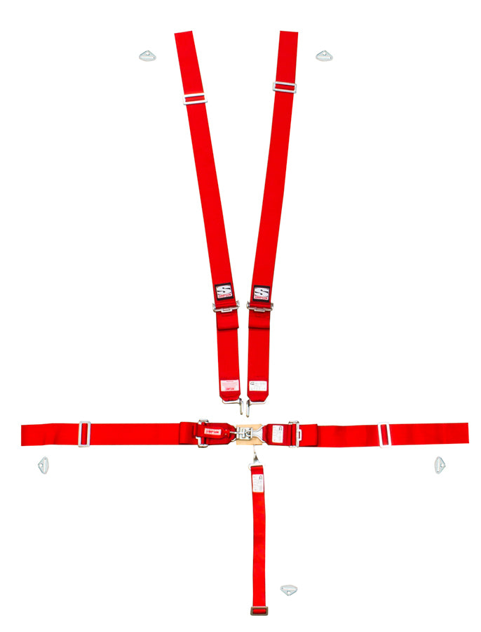 Simpson 5-Pt Sport Harness Systm Ll P D B I Ind 55In